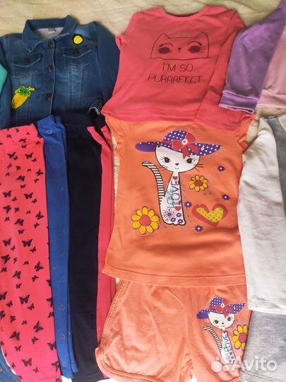 Вещи пакетом размер 116