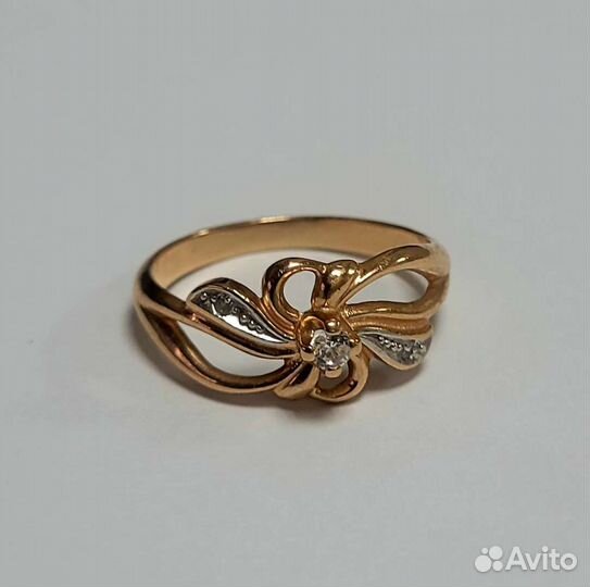 Кольцо Золото 585пробы