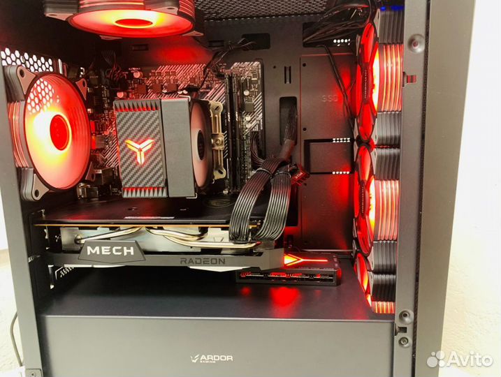 Игровой Ryzen 5 3600X 16 Gb RX6700XT 12 GB