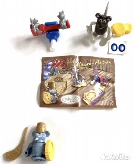 Серии киндер игрушки