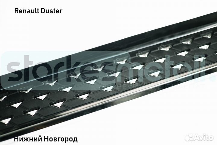 Подножки Renault Duster TOR