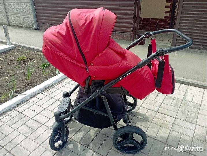 Коляска 2 в 1 adamex reggio