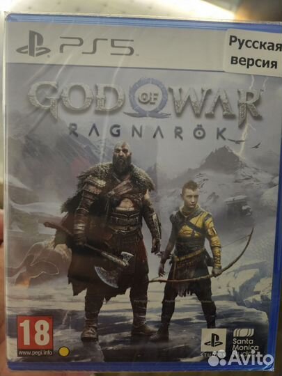 God of war ragnarok ps5 запечатанный