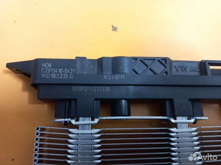 Радиатор отопителя электрический Skoda Yeti