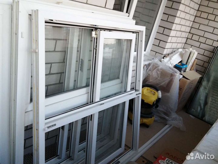 Рамы пластиковые со стекдопакетами