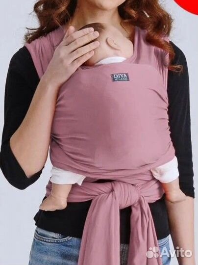 Слинг шарф для новорожденного Diva Milano