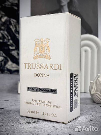 Духи женские trussardi donna 33мл