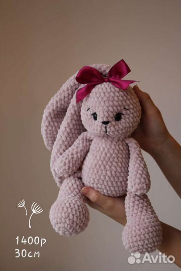 Вязаные игрушки ручной работы