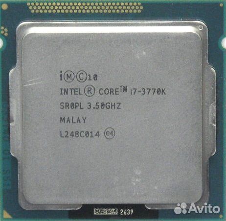 Процессор Intel Core i7-3770K 3.5 (3.9) Ghz