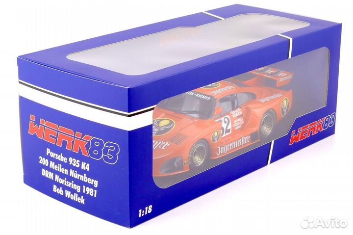 Porsche 935 K4 №52 «Jagermeister» Winner 1/18