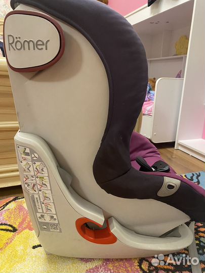 Автокресло britax romer king 2 ls
