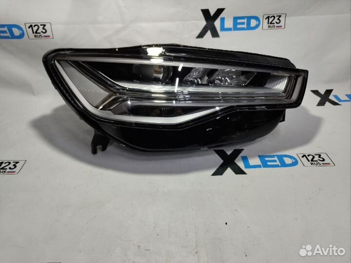 Фара правая левая Audi A6 C7 full LED рест