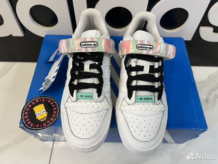 Кроссовки adidas forum low оригинал новые 37 ru