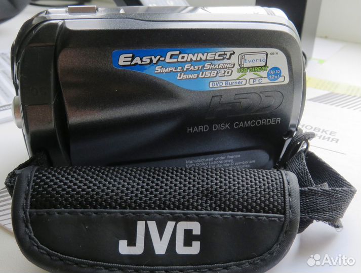 Видеокамера JVC everio HDD, 32x оптика