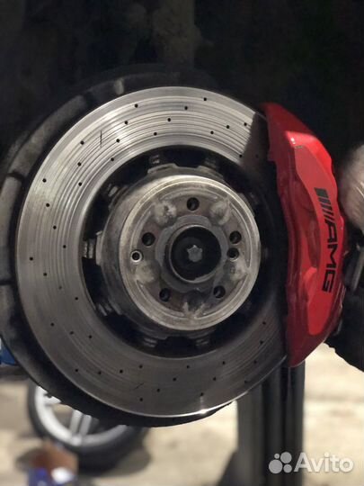 Передние тормозные диски E63S AMG W213