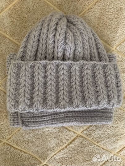 Комплект: шарф, шапка женский