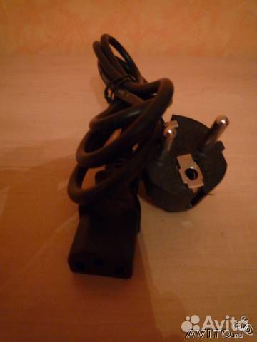 Сетевой шнур-кабель, евровилка