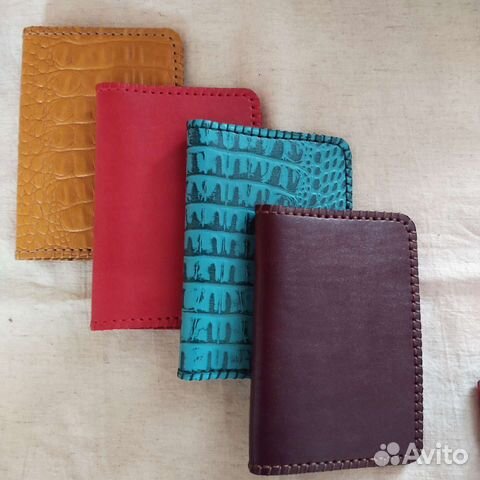 Обложка на паспорт натуральная кожа