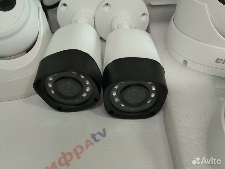 Комплект видеонаблюдения с микрофоном 15 камер