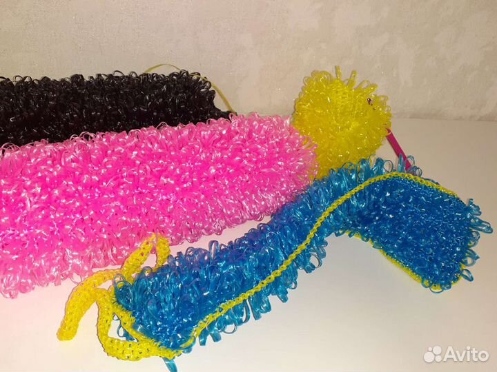 Мочалка ручной работы