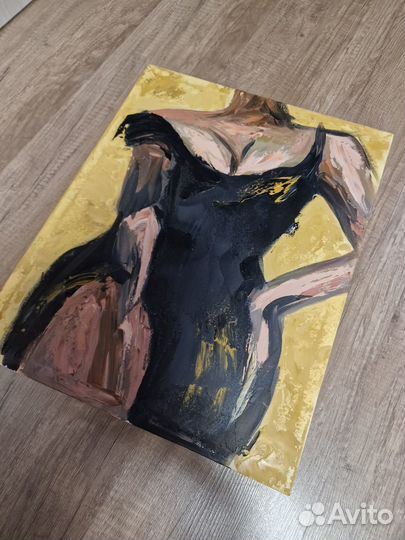 Картина маслом на холсте 5040