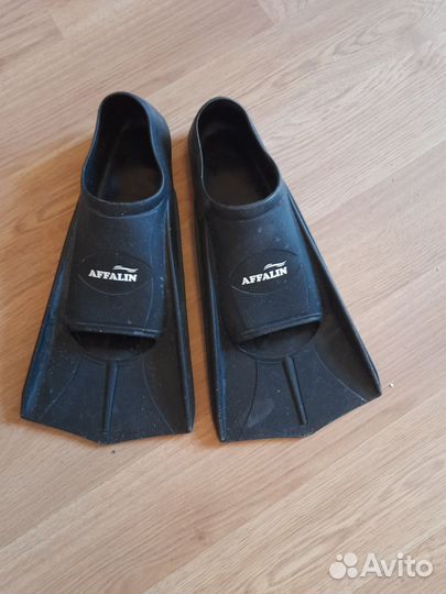 Ласты, шапочка, очки для плавания