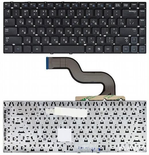 Клавиатура для Samsung RV411 RC410 RV415 черная