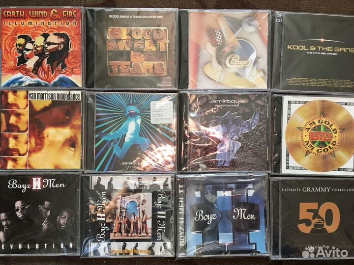 Фирменные компакт диски CD. Часть 1