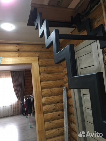 Лестница металлокаркас