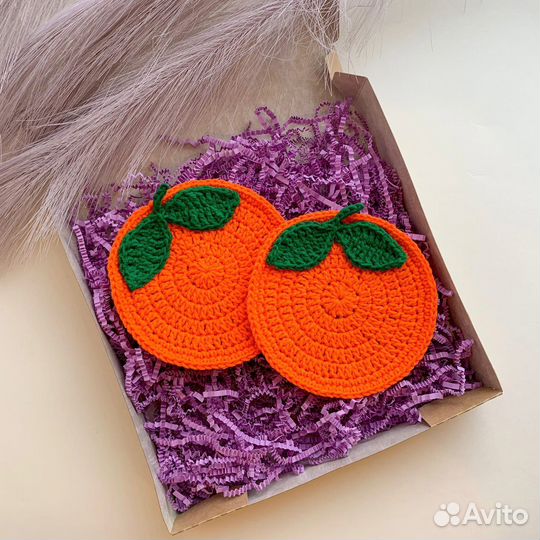 Набор подставок «Мандариновое настроение»