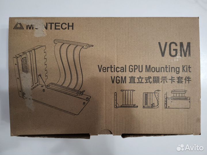Райзер PCI-E 4.0 Montech VGM Vertical GPU Mounting
