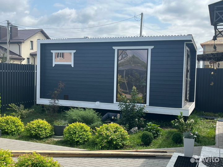 Каркасная баня не бочка, не квадро