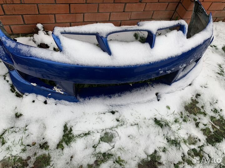 Бампер передний Subaru impreza лиса