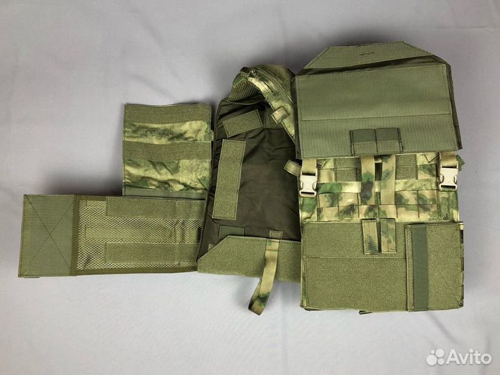 Бронежилет плитник Панцирь 2.0 мох