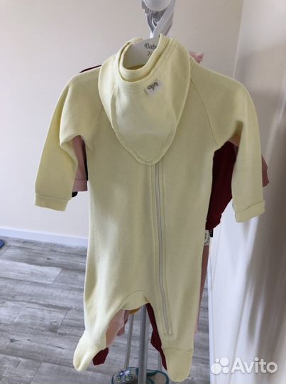 Слип на молнии «Дюшес» с чепчиком