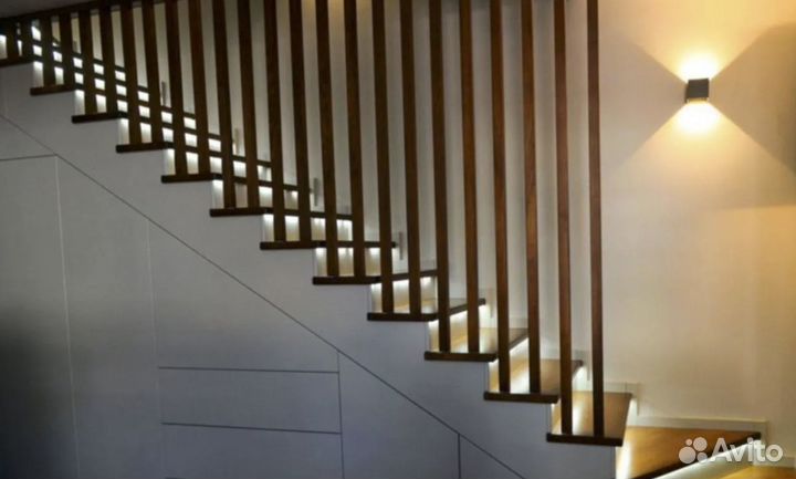 Подсветка лестницы с датчиками движения