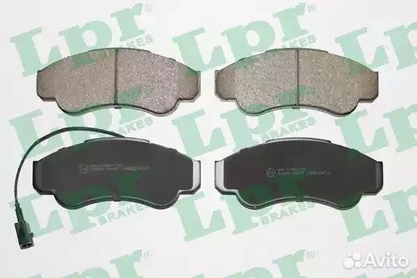 Колодки тормозные fiat ducato 02/citroen jumper/pe