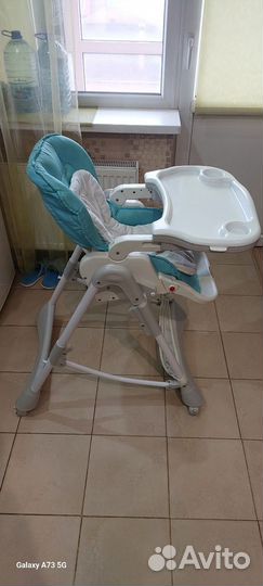 Стульчик для кормления happy baby