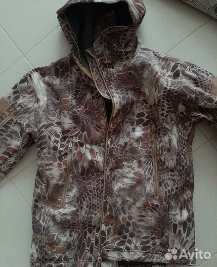 Тактический демисизонный костюм Softshell