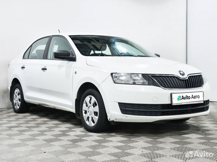 Skoda Rapid 1.6 МТ, 2017, 170 000 км