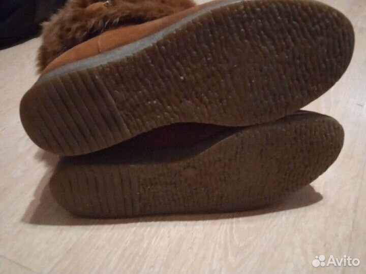 Полусапожки зимние на девочку. 33 раз. giomali