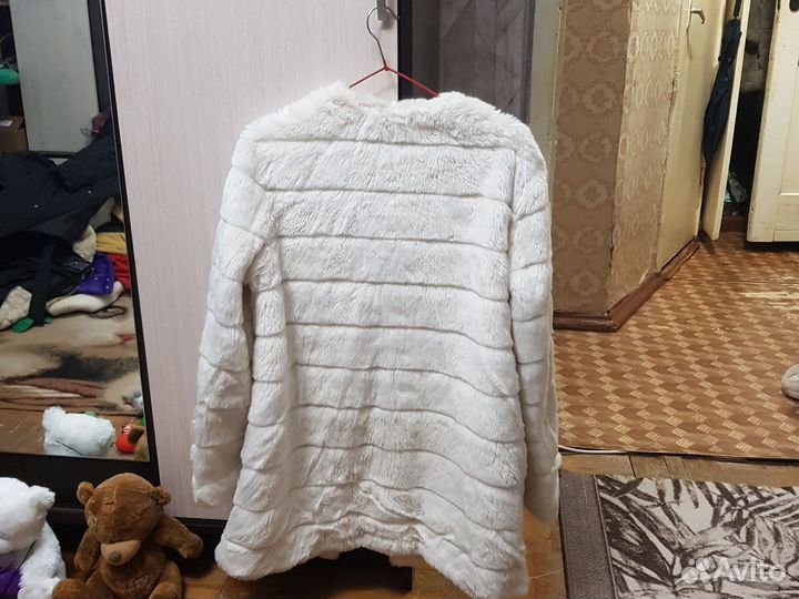 Искусственная шуба zara