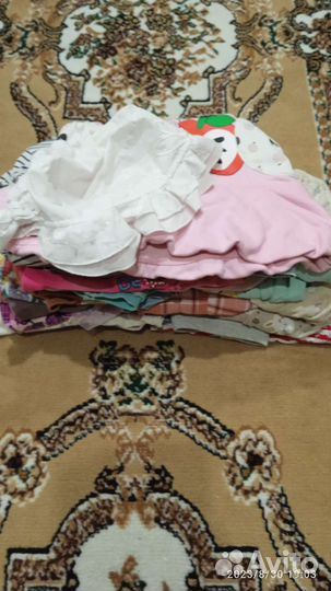 Детские вещи пакетом для девочек 86 92