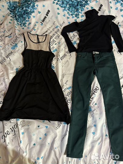 Вещи пакетом на девочку подростка