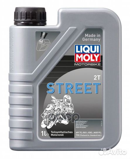 LiquiMoly Motorrad Street 2T (1L) масло мот. д