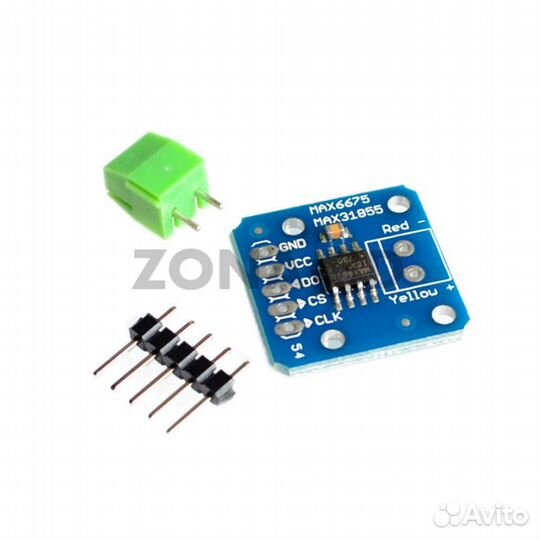 Плата интерфейс MAX31855 K-type для подключения т