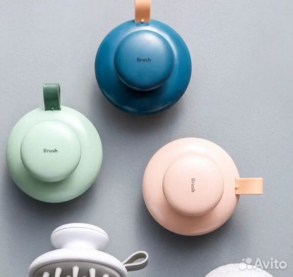 Силиконовая расческа для мытья волос