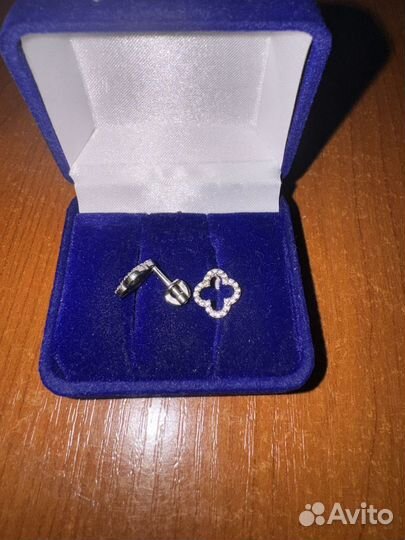 Серьги серебро 925