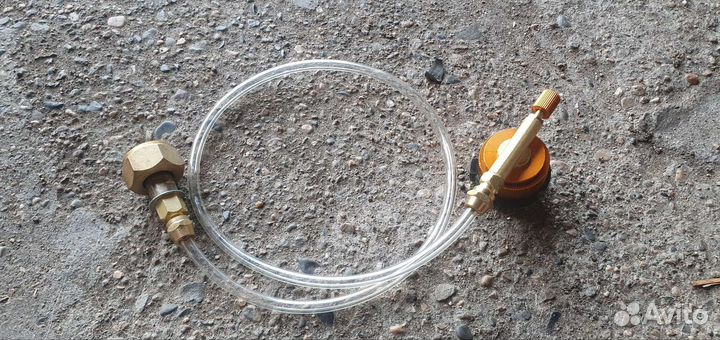 Адаптер для заправки газовых баллонов