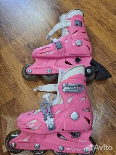 Роликовые коньки детские раздвижные